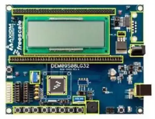 scalesemiconductor-Demo9S08Lg32-Mc9S08Lg32 Integrated Usb-Bdm Lcd Demo Board