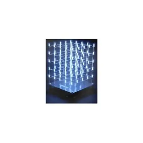 Brand Velleman Sa 28-16931 Led Cube Kit 5X5X5 125 White Led Cube
