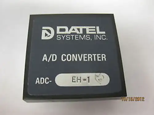 Datel Systems Adc-Eh-1 A/D Converter Vintage Old Gold