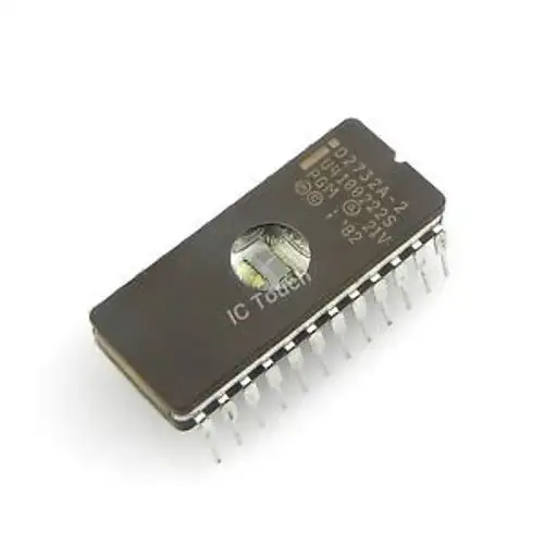 50Pcs D2732A-2 32K 200Ns Eprom Ic Intel Corporation Cdip-24