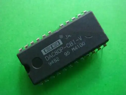 10Pc Burr Brown Dac80P-Cbi-V 12-Bit V-Out D/A Ic A104