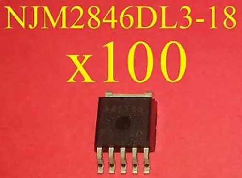 100 Ic Njm2846Dl3-18 / Njm2846Dl3 Pro-150Fd Pro-111Fd Régulateur de tension