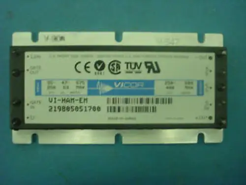 VICOR VI-HAM-EM AC TO DC 95-250VAC 675W IN/250-400VDC 600W OUT FULL BRICK QTY-1