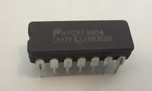 80 pcs of H7C9736D LM723J/883QS National SC 14 Pin Precision Voltage Regulator