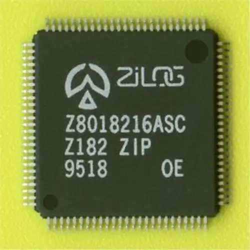 450√É‚Ä?Zilog Z80182 16MHz Z80 CPU+UART/TIMER/DMA/CS VQFP-100 SMD SMT Z180 HD64180