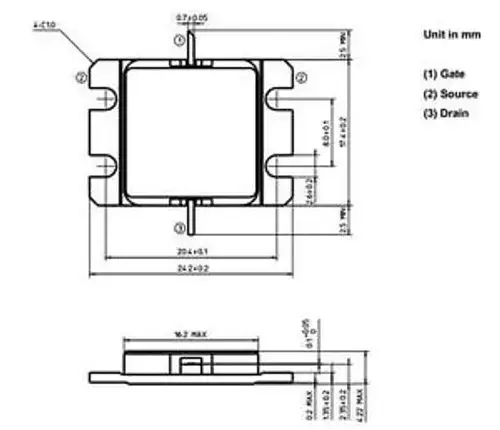 TIM7785-16SL Microwave Power GaAs FET