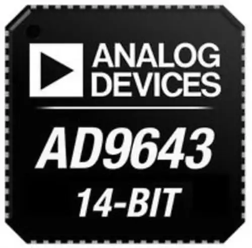 Analog Devices Ad9643Bcpz-210 Ic Adc 14Bit 210Msps 3-Wire Serial Lfcsp-64