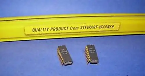 948-1P Stewart Warner 1971 Dtl 14P Vintage Gold Tube 25