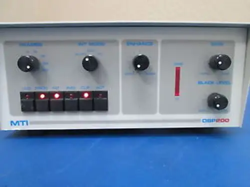 Mti Dsp 200 Dsp200 M/N 104662-02 Digitial Video Real Time Image Processor