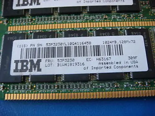 Ibm 53P3230 4Gb Ibm Original Eserver Pseries 650 Memory Kit 208P R138