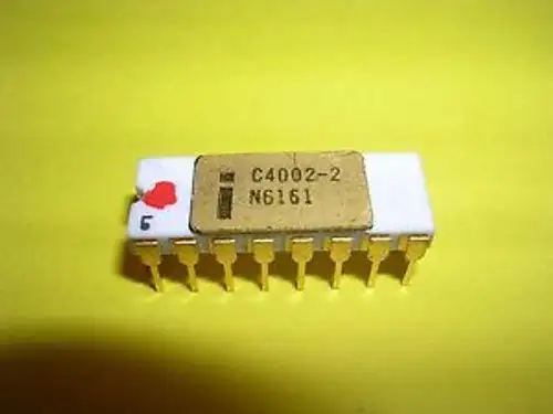 Intel C4002-2 Static Ram - Extremely Rare - C4004 / C8008 / C4040 Era