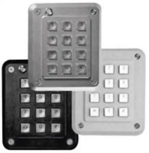 Storm Interface Deplxt203 Access Control Keypad 3X4 28V Polymer