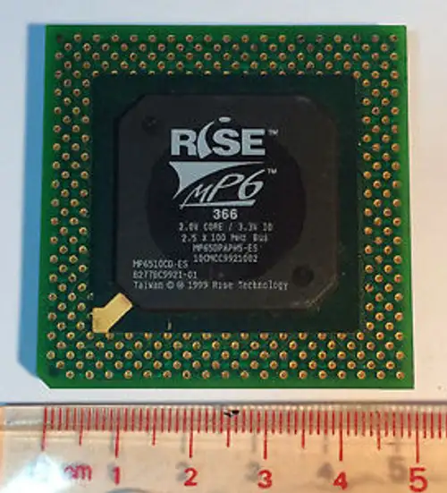 Vintage Rare Rise Technology Mp6 Pr 366 Mhz - Mp65Dpafh5-Es