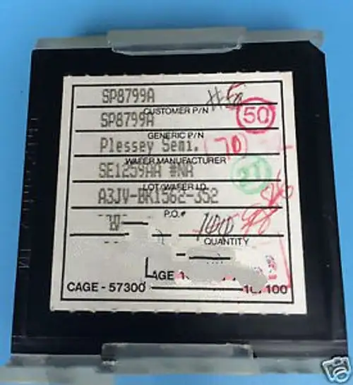 Sp8799A Plessy Semiconductor Wafer Die 70/Units