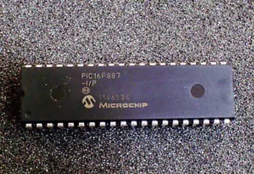Pic 16F887-I/P-Lf Ic 40 Pin Dip Microcontroller