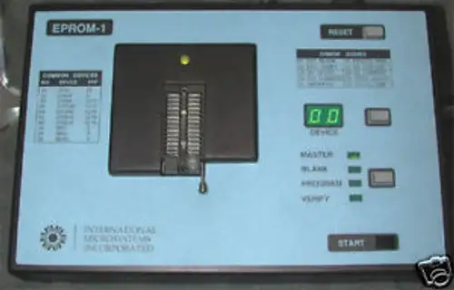 International Microsystem Incorporated Eprom-1-256K