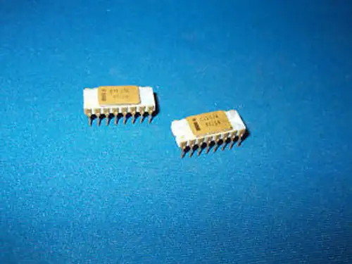 Sram C3107A Intel Gold White/Gray Trace Ceramic Rare