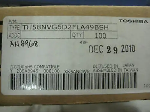 Toshiba Nand Flash 64Gbit Lga-52