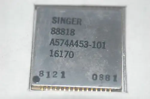 Singer A574A453-101 D/C 8121 Very Rare Collectable Part Gold Part Qty-1