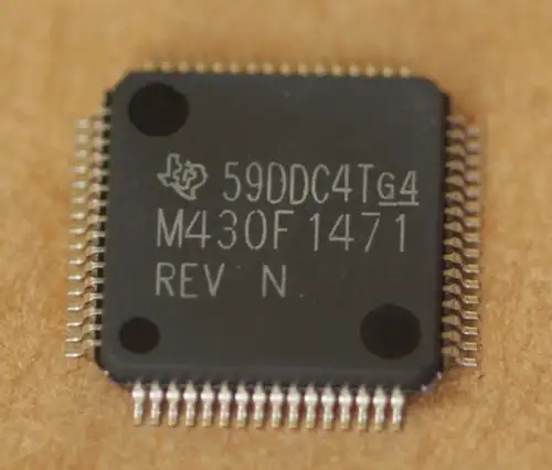 100 Pcs Lot Msp430F1471Ipm Texas Mixed Signal Microcontroller Ic