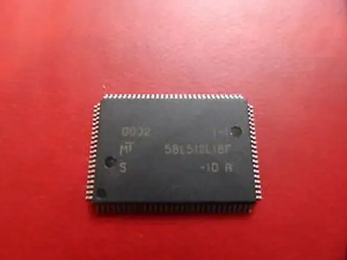 35 ~ Mt58L512L18F-10A 512Kx18 Sram