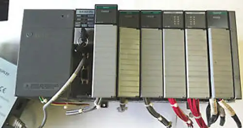 Allen Bradley 7-Slot Rack Slc 500 1746-Series Dh-485 Power Supply