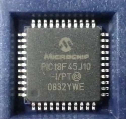 A Lot 150Pcs Of Microchip Pic Pic18F45J10-I/Pt 44-Pin 32 Kb Flash 1024 Ram