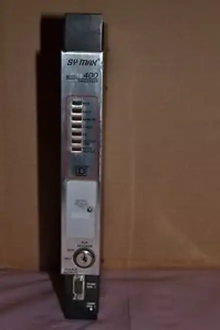 Square D Sy/Max 400 8020 Scp-424 X Scp424 X Series D Rev 4.10 5Vdc Processor