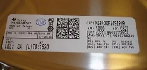 MSP430F149IPMR TI MCU 16BIT MSP430 8MHZ LQFP-64 (1000 per Lot) Full Traceabi