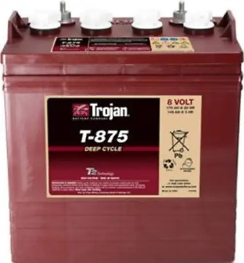 Battery Trojan T-875 8V Golf Cart Each