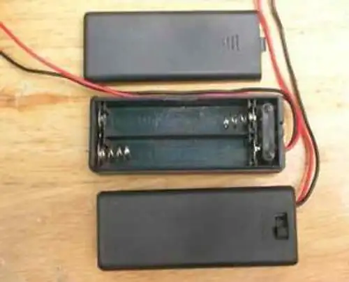 100pcs2xAAA 3V Battery Holder/Case/ w Slide CoverUM7teng