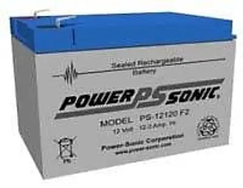 BATTERY FOR INVACARE LYNX L-3L-4 SITTING SCOOTER PS-12120F2 2 EACH