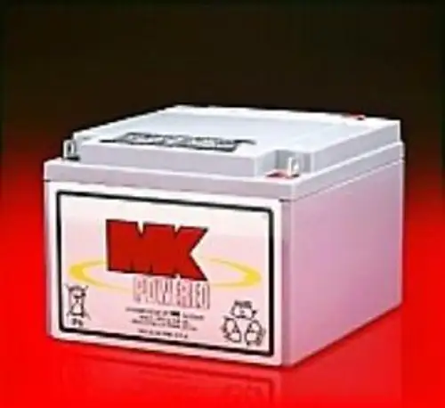 BATTERY MKES26-1212V26AH RECHARGEABLEM12260 SLD M