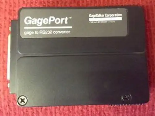 Gagetalker Corporation - Gageport - P/N: Gp-2220Hh - Gage To Rs-232 Converter