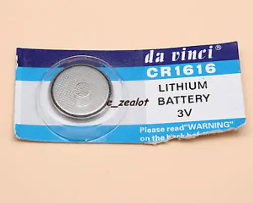 Cr1616 Batterie a bottone Batteria perfetta 3V Li