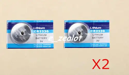 2Pcs Cr2330 Button Batteries 3V Li Battery Perfect
