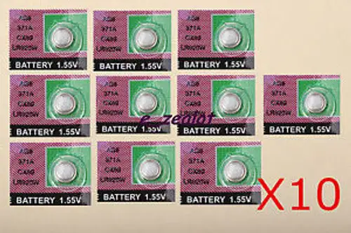 10Pcs Lr920-371Batteries Coin Batteries Watch Batteries Perfect