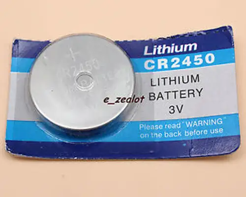 Cr2450 Button Batteries Perfect 3V Li Battery