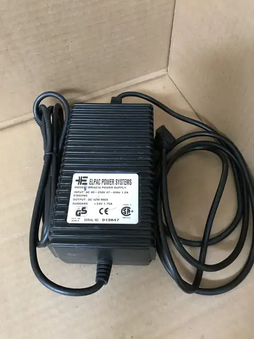 ELPAC Power Systems Model WRI 4214 Power Supply Input:95-250V Output 24VDC 1.75A