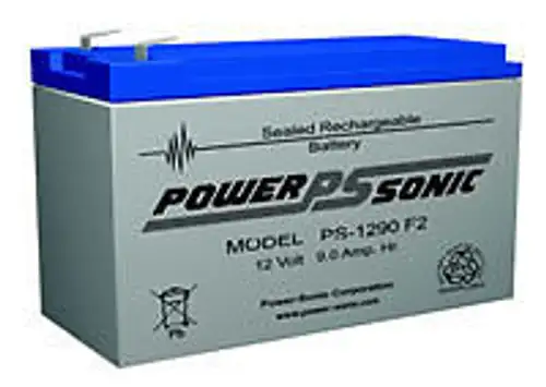 Battery Liebert Gxt2-20 12V 9Ah Power-Sonic 6 Each