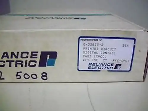 Reliance Electric Control Card Part # 0-52855-2