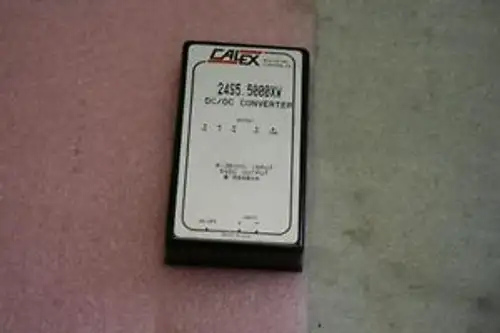 3 Calex DC/DC Converter 24S5. 5000XW 9-36VDC @ 5000mA