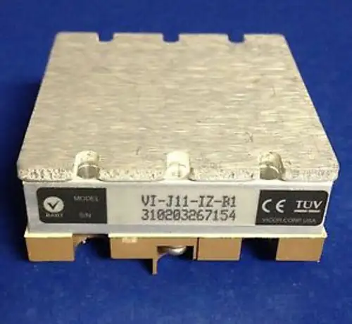 Vicor Corp Fuente de alimentación DC/DC Convertidor # VI-JII-IZ-B1 ~ 24VDC Entrada 12VDC Salida