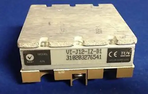 Vicor Corp Fuente de alimentación DC/DC Convertidor # VI-JI2-IZ-B1 ~ 24VDC Entrada 15VDC Salida