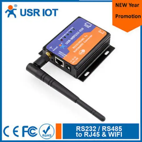 USR-WIFI232-610 Serial RS232 to WIFI and Ethernet Converter with CE/FCC