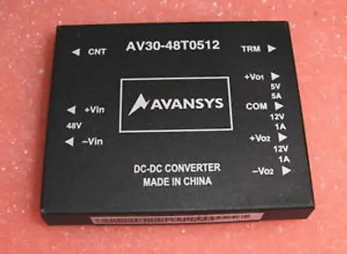 Av30-48T0512 Avansys Dc/Dc Converters - 10 Pcs