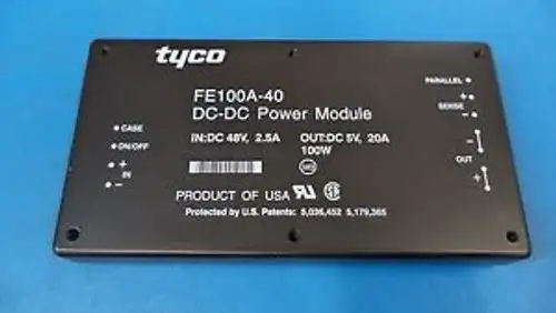 Tyco Fe100A-40 Dc-Dc Power Module In:Dc 48V 2.5A Out:Dc 5V 20A - Case Of 24