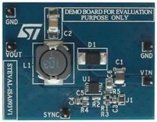 Stmicroelectronics Steval-Isa093V1 Eval Board L7981 Adj 3A Step-Down Regulator
