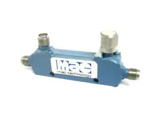 MAC 491005 C3203-6 Microwave RF Isolator 2.9-3.1GHz +20dB ISOLATION