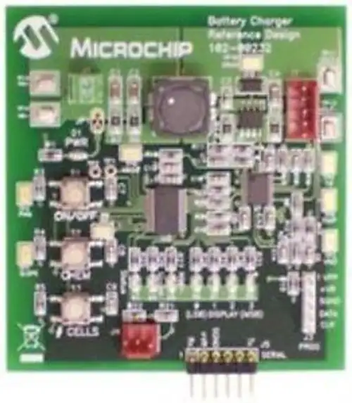 Microchip Mcp1631Rd-Mcc2 Pic16F Mcp1631Hv Batt Charger Ref Design Board